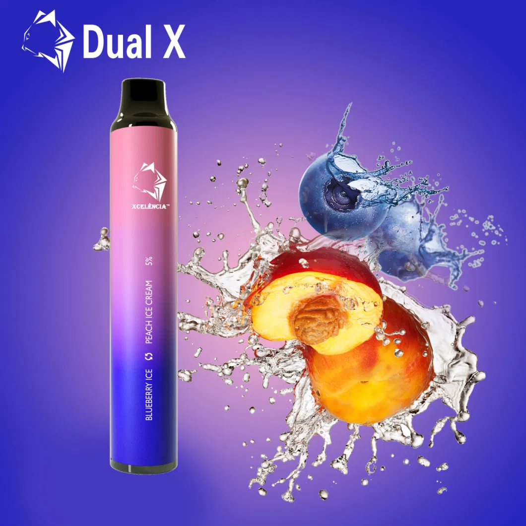 2021 Dual-X Disposable Vape More Flavors 700+700puff Switch Vape