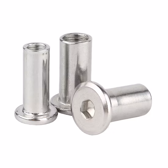 平頭六角ソケット家具コネクタボルトおよびバレルナット家具